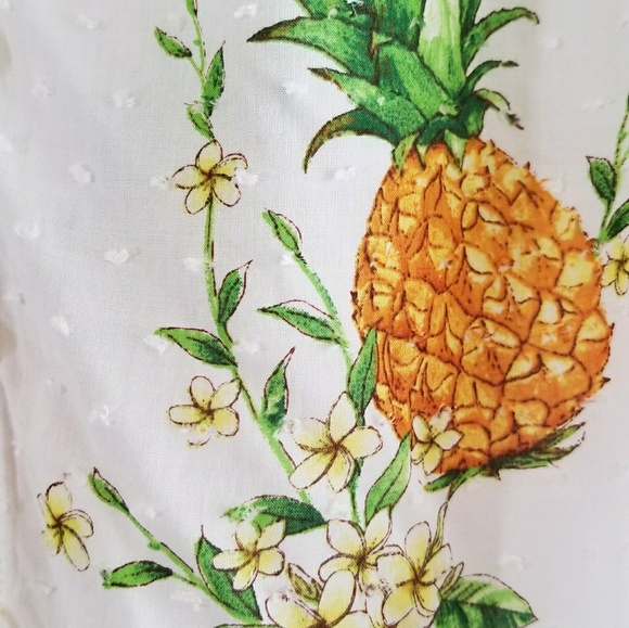 Pinapple print top - Picture 2 of 2